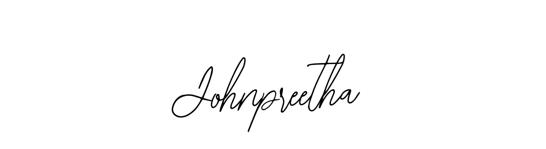 Create a beautiful signature design for name Johnpreetha. With this signature (Bearetta-2O07w) fonts, you can make a handwritten signature for free. Johnpreetha signature style 12 images and pictures png