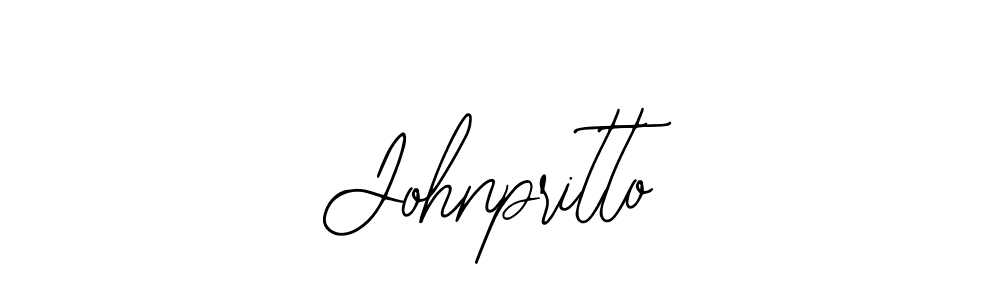 Johnpritto stylish signature style. Best Handwritten Sign (Bearetta-2O07w) for my name. Handwritten Signature Collection Ideas for my name Johnpritto. Johnpritto signature style 12 images and pictures png
