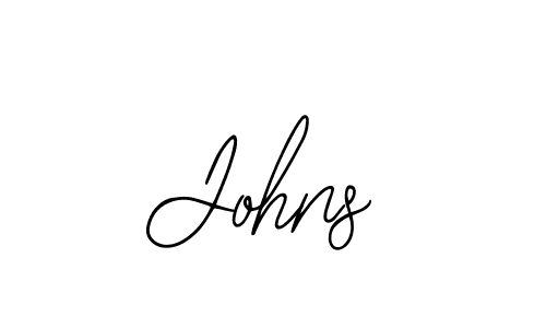 Use a signature maker to create a handwritten signature online. With this signature software, you can design (Bearetta-2O07w) your own signature for name Johns. Johns signature style 12 images and pictures png