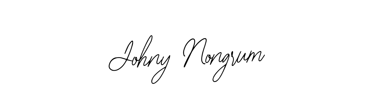 Use a signature maker to create a handwritten signature online. With this signature software, you can design (Bearetta-2O07w) your own signature for name Johny Nongrum. Johny Nongrum signature style 12 images and pictures png