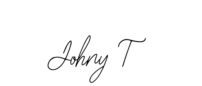 Make a beautiful signature design for name Johny T. With this signature (Bearetta-2O07w) style, you can create a handwritten signature for free. Johny T signature style 12 images and pictures png