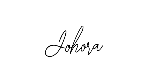 How to make Johora name signature. Use Bearetta-2O07w style for creating short signs online. This is the latest handwritten sign. Johora signature style 12 images and pictures png