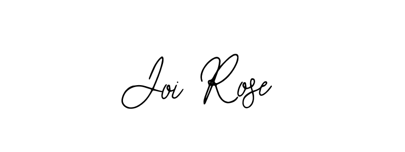 How to make Joi Rose name signature. Use Bearetta-2O07w style for creating short signs online. This is the latest handwritten sign. Joi Rose signature style 12 images and pictures png