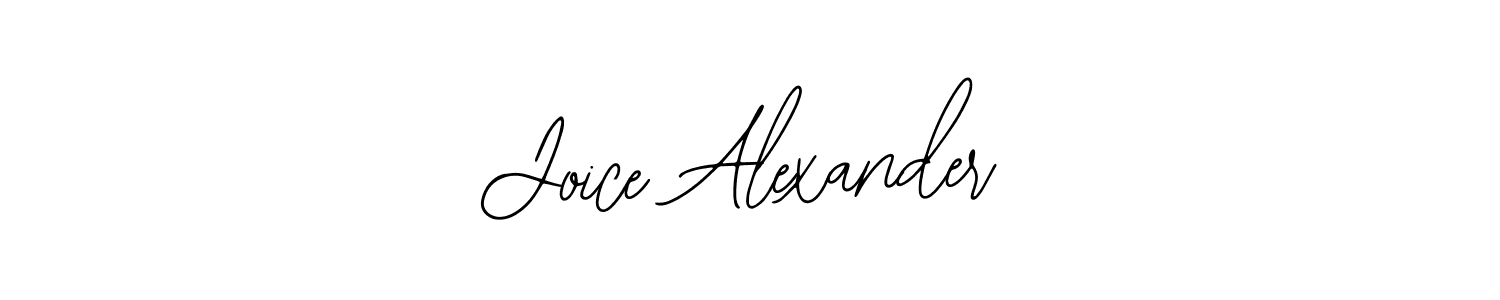 You should practise on your own different ways (Bearetta-2O07w) to write your name (Joice Alexander) in signature. don't let someone else do it for you. Joice Alexander signature style 12 images and pictures png