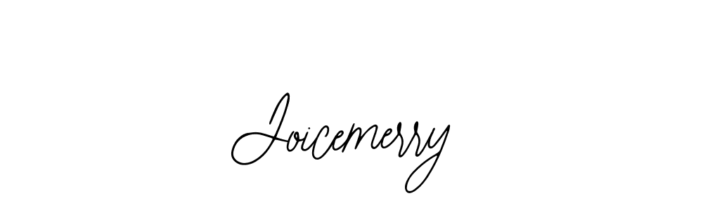 How to make Joicemerry name signature. Use Bearetta-2O07w style for creating short signs online. This is the latest handwritten sign. Joicemerry signature style 12 images and pictures png