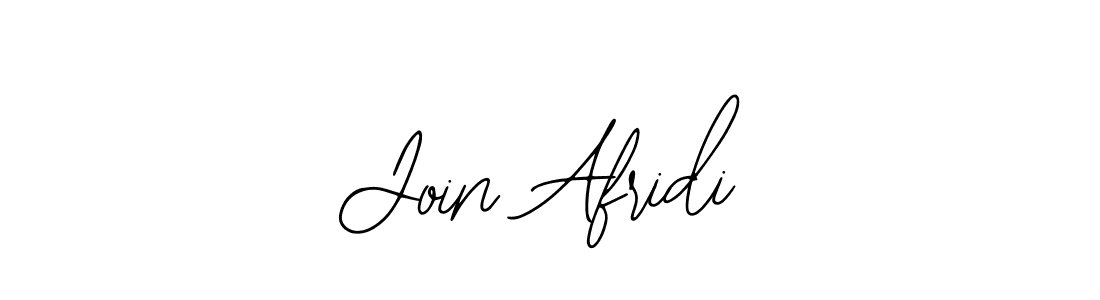 Use a signature maker to create a handwritten signature online. With this signature software, you can design (Bearetta-2O07w) your own signature for name Join Afridi. Join Afridi signature style 12 images and pictures png