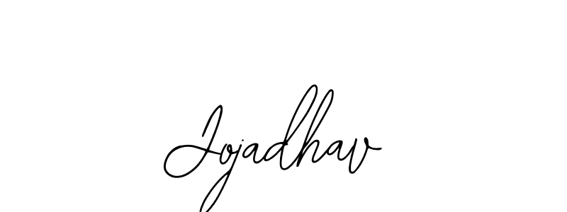 Use a signature maker to create a handwritten signature online. With this signature software, you can design (Bearetta-2O07w) your own signature for name Jojadhav. Jojadhav signature style 12 images and pictures png