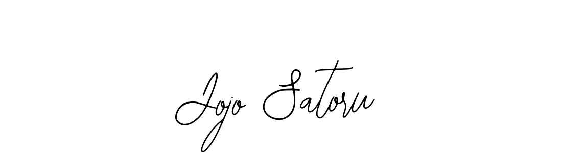 Make a beautiful signature design for name Jojo Satoru. With this signature (Bearetta-2O07w) style, you can create a handwritten signature for free. Jojo Satoru signature style 12 images and pictures png