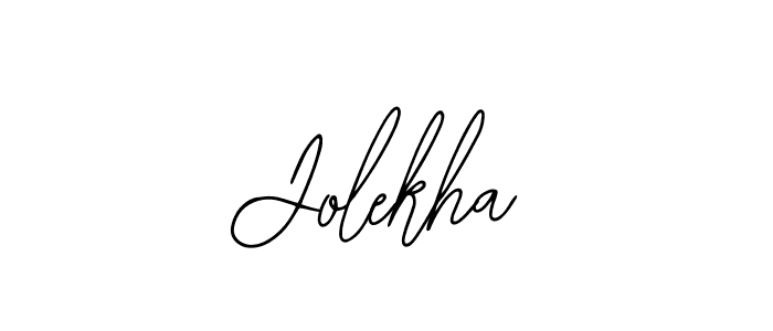Make a beautiful signature design for name Jolekha. Use this online signature maker to create a handwritten signature for free. Jolekha signature style 12 images and pictures png
