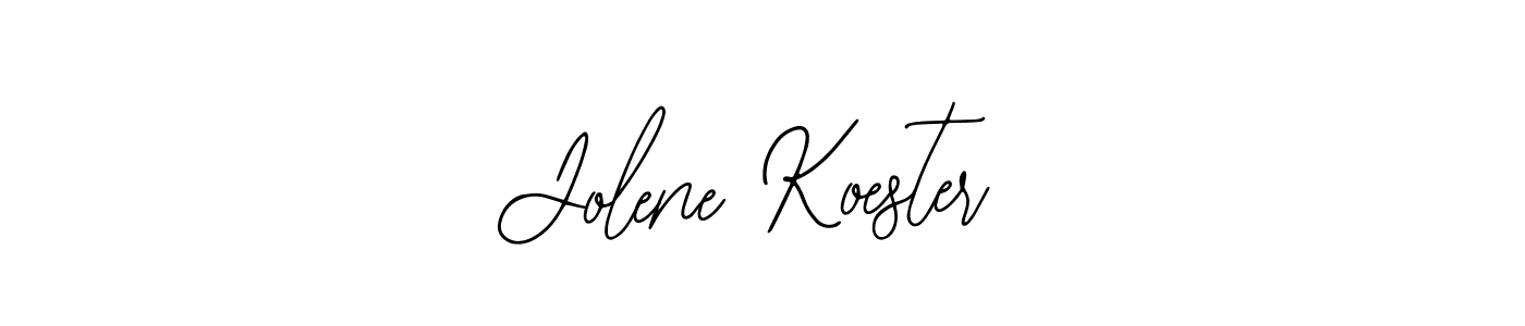 Also You can easily find your signature by using the search form. We will create Jolene Koester name handwritten signature images for you free of cost using Bearetta-2O07w sign style. Jolene Koester signature style 12 images and pictures png