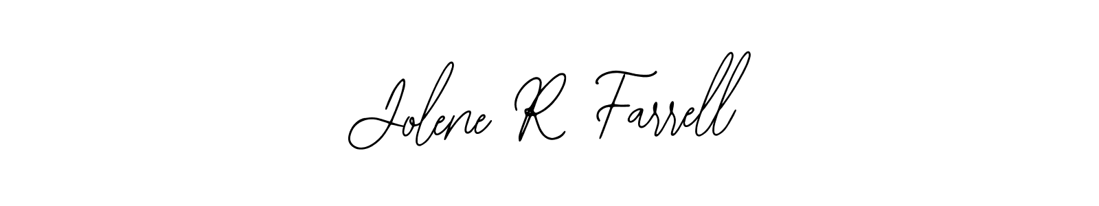 Make a beautiful signature design for name Jolene R Farrell. Use this online signature maker to create a handwritten signature for free. Jolene R Farrell signature style 12 images and pictures png