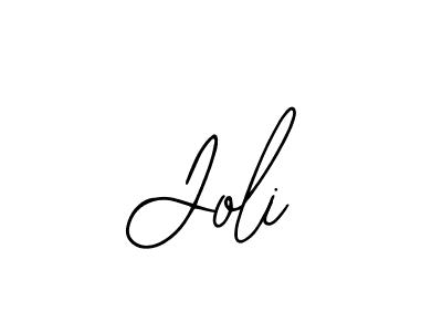 How to make Joli name signature. Use Bearetta-2O07w style for creating short signs online. This is the latest handwritten sign. Joli signature style 12 images and pictures png