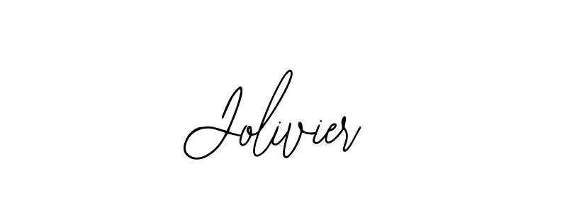 Similarly Bearetta-2O07w is the best handwritten signature design. Signature creator online .You can use it as an online autograph creator for name Jolivier. Jolivier signature style 12 images and pictures png