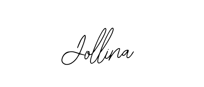 Design your own signature with our free online signature maker. With this signature software, you can create a handwritten (Bearetta-2O07w) signature for name Jollina. Jollina signature style 12 images and pictures png