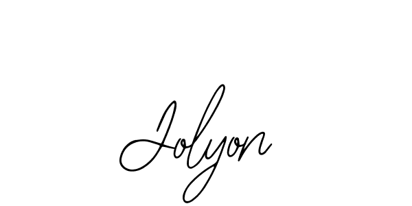 Make a beautiful signature design for name Jolyon. Use this online signature maker to create a handwritten signature for free. Jolyon signature style 12 images and pictures png