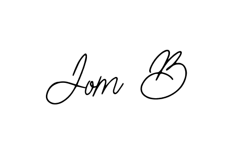Here are the top 10 professional signature styles for the name Jom B. These are the best autograph styles you can use for your name. Jom B signature style 12 images and pictures png