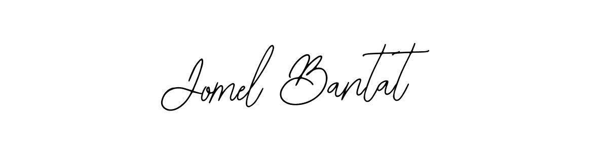 The best way (Bearetta-2O07w) to make a short signature is to pick only two or three words in your name. The name Jomel Bantat include a total of six letters. For converting this name. Jomel Bantat signature style 12 images and pictures png