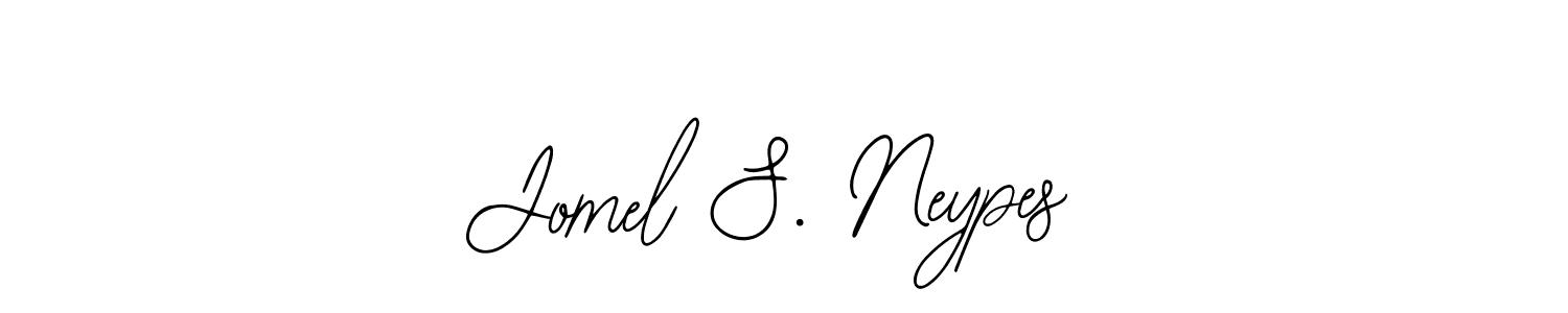 Make a beautiful signature design for name Jomel S. Neypes. Use this online signature maker to create a handwritten signature for free. Jomel S. Neypes signature style 12 images and pictures png