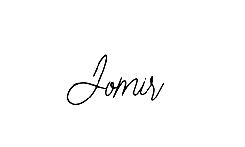 How to make Jomir name signature. Use Bearetta-2O07w style for creating short signs online. This is the latest handwritten sign. Jomir signature style 12 images and pictures png