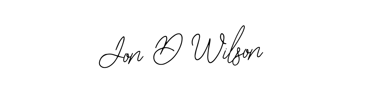 Also we have Jon D Wilson name is the best signature style. Create professional handwritten signature collection using Bearetta-2O07w autograph style. Jon D Wilson signature style 12 images and pictures png