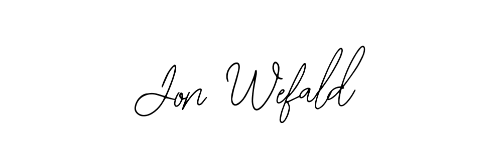 if you are searching for the best signature style for your name Jon Wefald. so please give up your signature search. here we have designed multiple signature styles  using Bearetta-2O07w. Jon Wefald signature style 12 images and pictures png