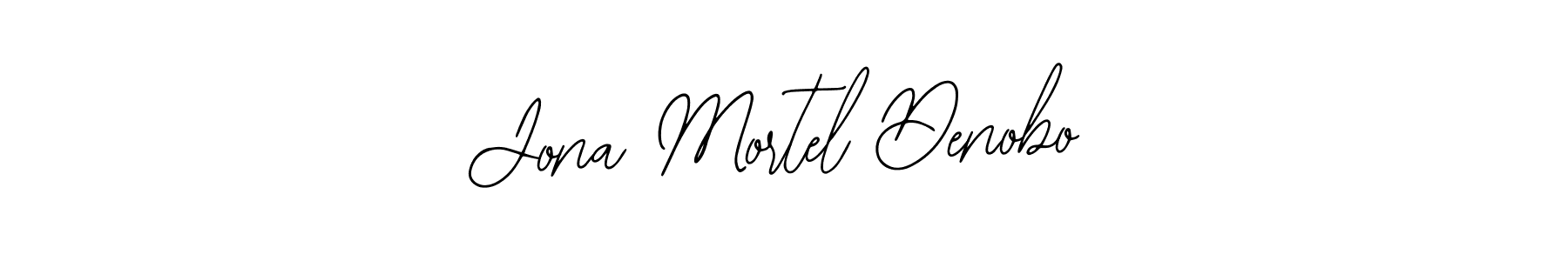 Once you've used our free online signature maker to create your best signature Bearetta-2O07w style, it's time to enjoy all of the benefits that Jona Mortel Denobo name signing documents. Jona Mortel Denobo signature style 12 images and pictures png