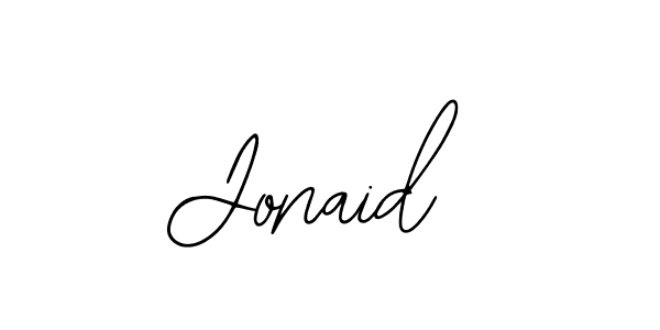 if you are searching for the best signature style for your name Jonaid. so please give up your signature search. here we have designed multiple signature styles  using Bearetta-2O07w. Jonaid signature style 12 images and pictures png