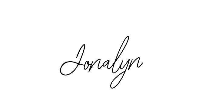 How to make Jonalyn signature? Bearetta-2O07w is a professional autograph style. Create handwritten signature for Jonalyn name. Jonalyn signature style 12 images and pictures png