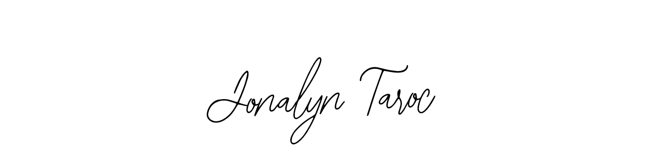 Make a beautiful signature design for name Jonalyn Taroc. With this signature (Bearetta-2O07w) style, you can create a handwritten signature for free. Jonalyn Taroc signature style 12 images and pictures png