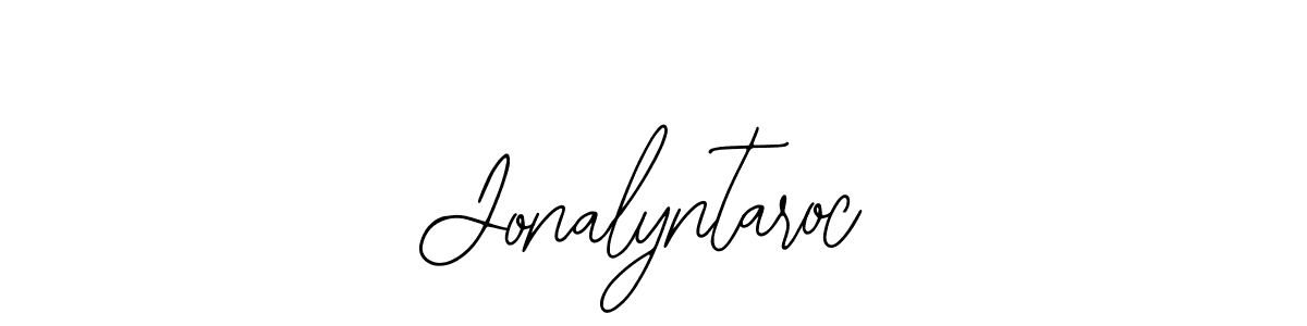 How to Draw Jonalyntaroc signature style? Bearetta-2O07w is a latest design signature styles for name Jonalyntaroc. Jonalyntaroc signature style 12 images and pictures png