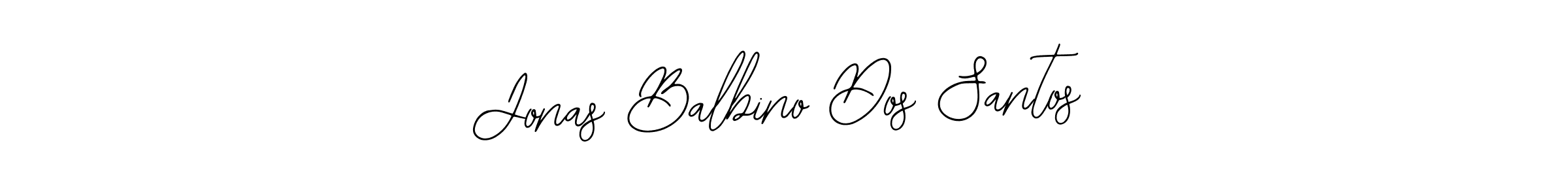 Make a beautiful signature design for name Jonas Balbino Dos Santos. With this signature (Bearetta-2O07w) style, you can create a handwritten signature for free. Jonas Balbino Dos Santos signature style 12 images and pictures png