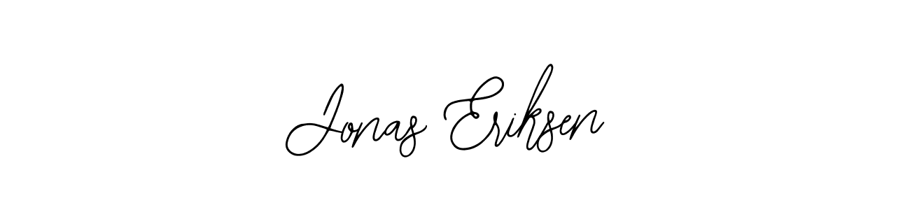 Similarly Bearetta-2O07w is the best handwritten signature design. Signature creator online .You can use it as an online autograph creator for name Jonas Eriksen. Jonas Eriksen signature style 12 images and pictures png
