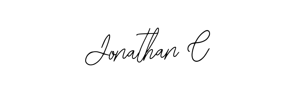 Also we have Jonathan C name is the best signature style. Create professional handwritten signature collection using Bearetta-2O07w autograph style. Jonathan C signature style 12 images and pictures png