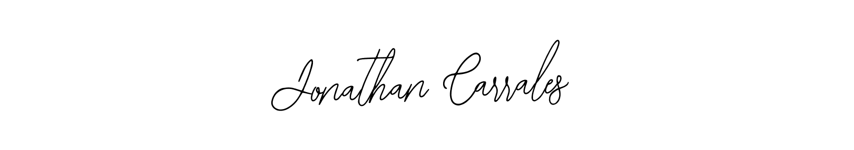 It looks lik you need a new signature style for name Jonathan Carrales. Design unique handwritten (Bearetta-2O07w) signature with our free signature maker in just a few clicks. Jonathan Carrales signature style 12 images and pictures png