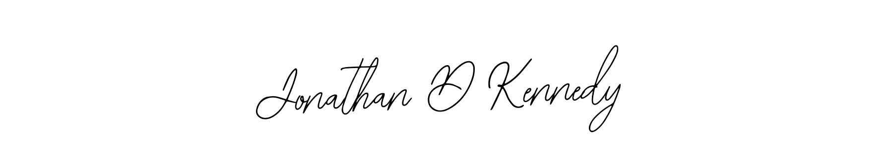 How to make Jonathan D Kennedy signature? Bearetta-2O07w is a professional autograph style. Create handwritten signature for Jonathan D Kennedy name. Jonathan D Kennedy signature style 12 images and pictures png