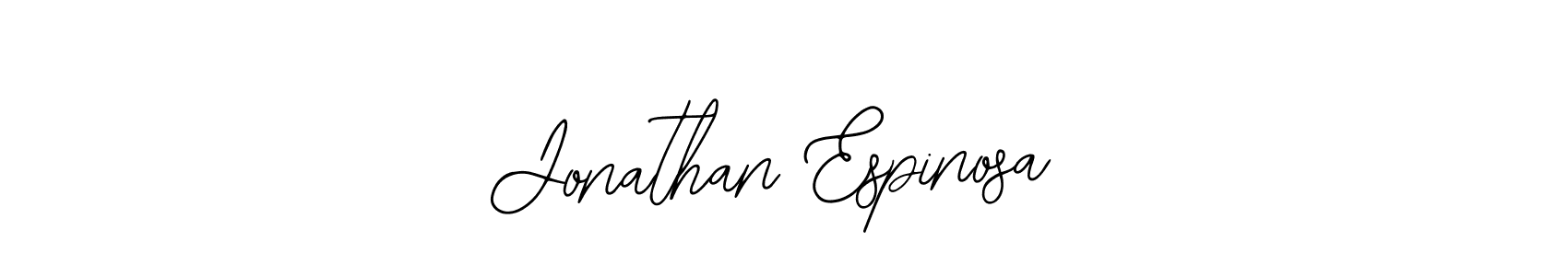 Use a signature maker to create a handwritten signature online. With this signature software, you can design (Bearetta-2O07w) your own signature for name Jonathan Espinosa. Jonathan Espinosa signature style 12 images and pictures png