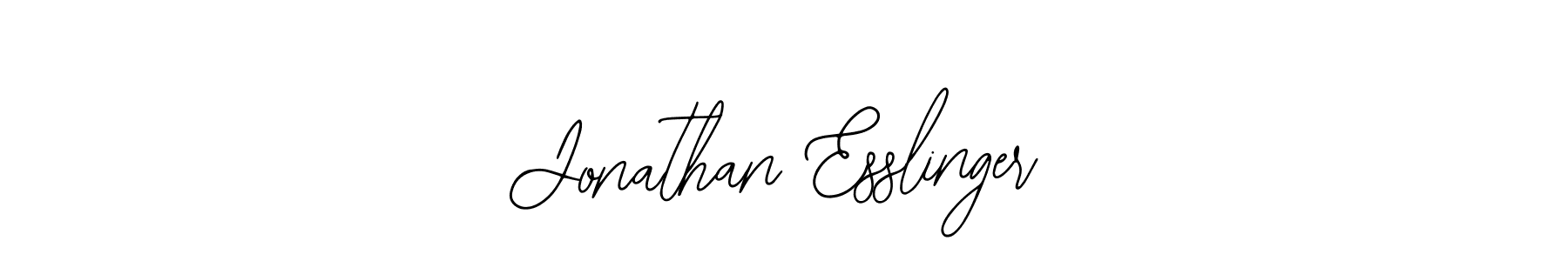 Jonathan Esslinger stylish signature style. Best Handwritten Sign (Bearetta-2O07w) for my name. Handwritten Signature Collection Ideas for my name Jonathan Esslinger. Jonathan Esslinger signature style 12 images and pictures png