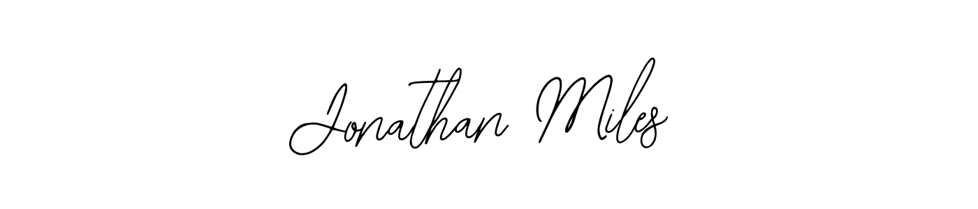 Jonathan Miles stylish signature style. Best Handwritten Sign (Bearetta-2O07w) for my name. Handwritten Signature Collection Ideas for my name Jonathan Miles. Jonathan Miles signature style 12 images and pictures png