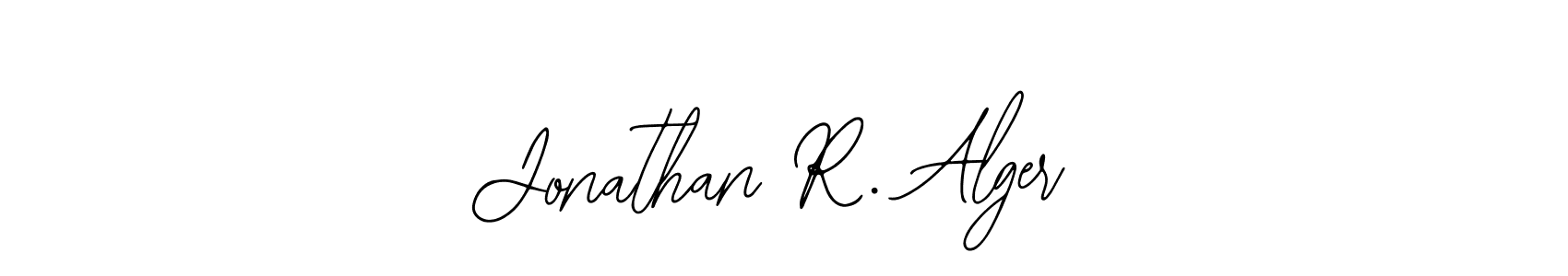 Once you've used our free online signature maker to create your best signature Bearetta-2O07w style, it's time to enjoy all of the benefits that Jonathan R. Alger name signing documents. Jonathan R. Alger signature style 12 images and pictures png