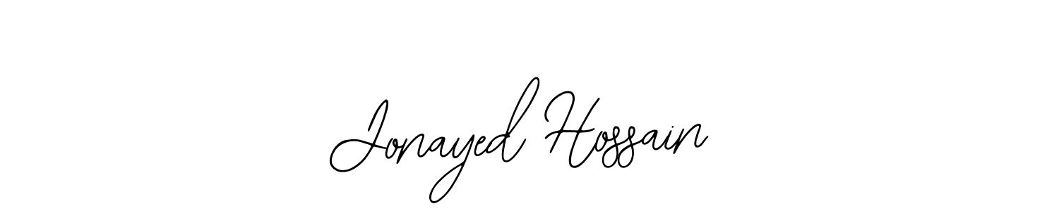 if you are searching for the best signature style for your name Jonayed Hossain. so please give up your signature search. here we have designed multiple signature styles  using Bearetta-2O07w. Jonayed Hossain signature style 12 images and pictures png