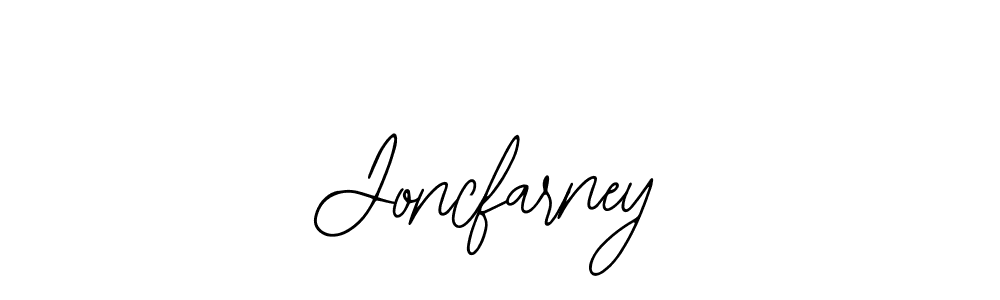 Design your own signature with our free online signature maker. With this signature software, you can create a handwritten (Bearetta-2O07w) signature for name Joncfarney. Joncfarney signature style 12 images and pictures png