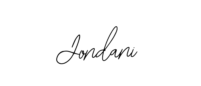How to make Jondani signature? Bearetta-2O07w is a professional autograph style. Create handwritten signature for Jondani name. Jondani signature style 12 images and pictures png