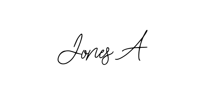 It looks lik you need a new signature style for name Jones A. Design unique handwritten (Bearetta-2O07w) signature with our free signature maker in just a few clicks. Jones A signature style 12 images and pictures png