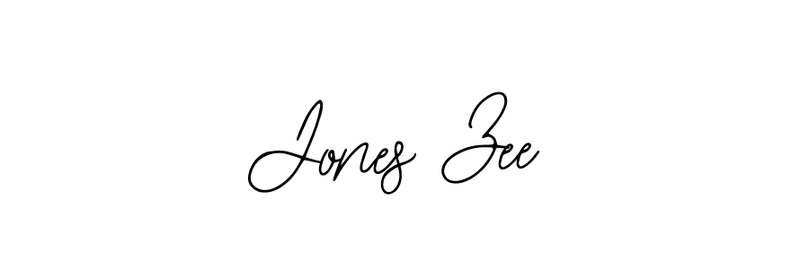 Also we have Jones Zee name is the best signature style. Create professional handwritten signature collection using Bearetta-2O07w autograph style. Jones Zee signature style 12 images and pictures png