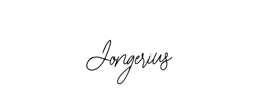 Design your own signature with our free online signature maker. With this signature software, you can create a handwritten (Bearetta-2O07w) signature for name Jongerius. Jongerius signature style 12 images and pictures png