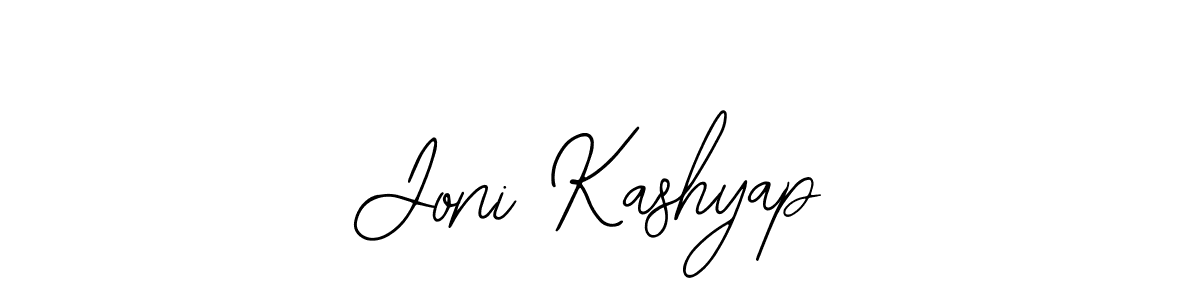 Joni Kashyap stylish signature style. Best Handwritten Sign (Bearetta-2O07w) for my name. Handwritten Signature Collection Ideas for my name Joni Kashyap. Joni Kashyap signature style 12 images and pictures png