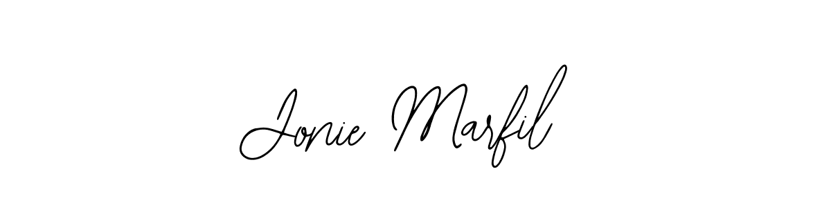 Check out images of Autograph of Jonie Marfil name. Actor Jonie Marfil Signature Style. Bearetta-2O07w is a professional sign style online. Jonie Marfil signature style 12 images and pictures png