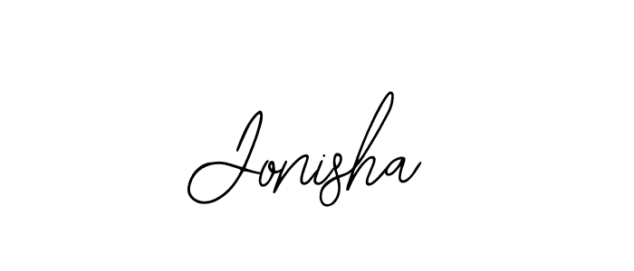 Make a beautiful signature design for name Jonisha. With this signature (Bearetta-2O07w) style, you can create a handwritten signature for free. Jonisha signature style 12 images and pictures png