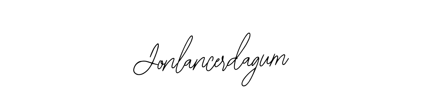 Design your own signature with our free online signature maker. With this signature software, you can create a handwritten (Bearetta-2O07w) signature for name Jonlancerdagum. Jonlancerdagum signature style 12 images and pictures png