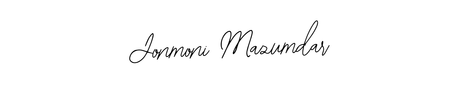 Jonmoni Mazumdar stylish signature style. Best Handwritten Sign (Bearetta-2O07w) for my name. Handwritten Signature Collection Ideas for my name Jonmoni Mazumdar. Jonmoni Mazumdar signature style 12 images and pictures png